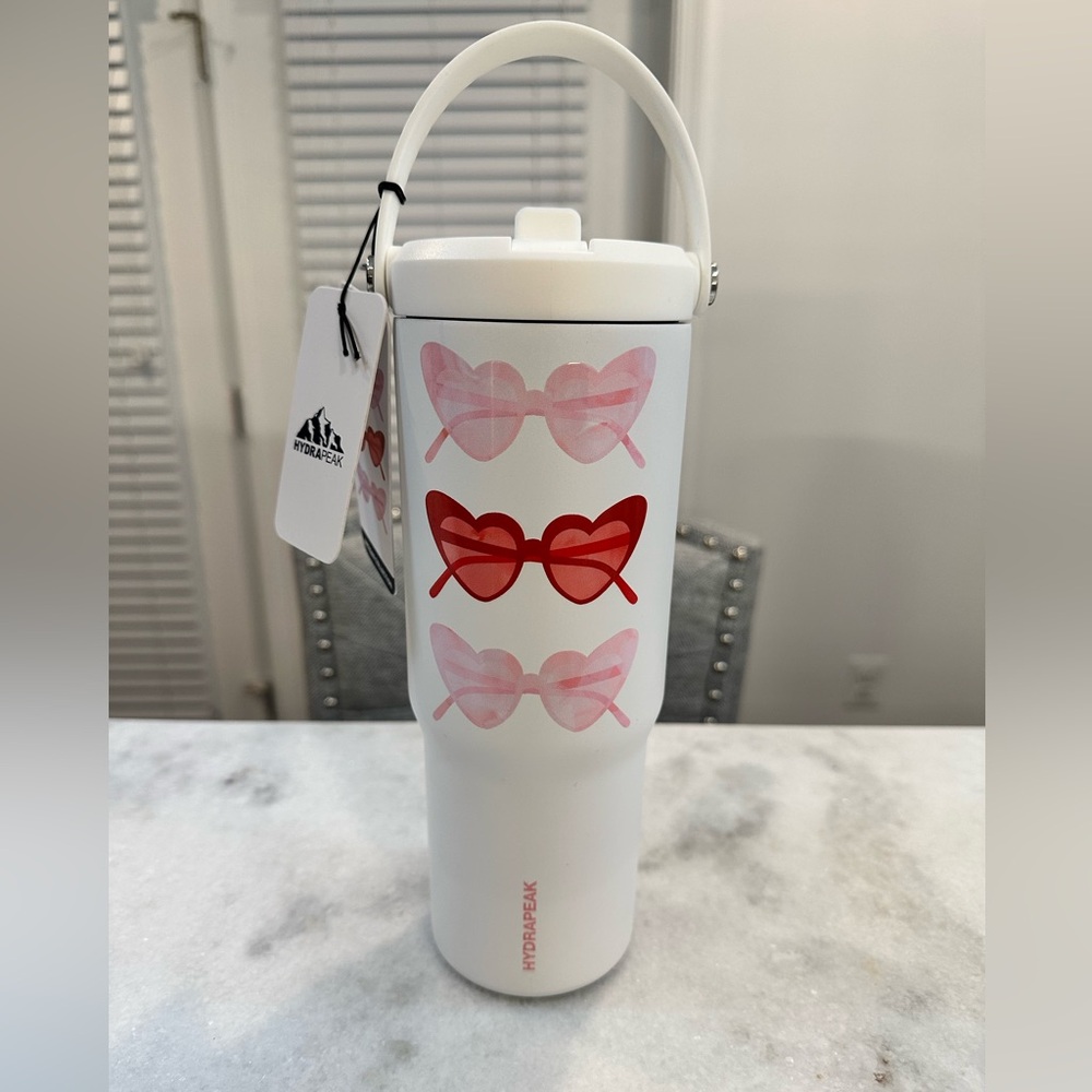 HYDRAPEAK Unique & Limited Edition Artisan Collection Heart Shaped Glasses